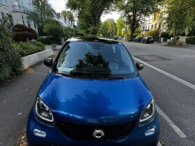 Gebraucht Smart ForFour Passion 71 PS (52 kW) 2019 Blau Kleinwagen