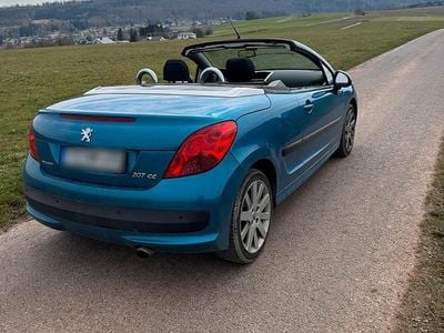 Second-hand Peugeot 207 CC 120 CP (88 kW) 2008 Albastru Cabrio