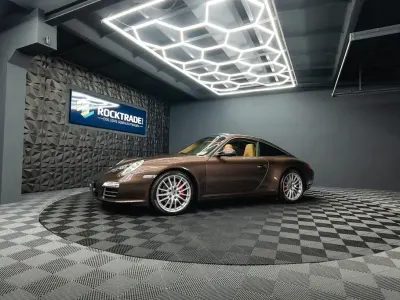 Gebraucht Porsche 911 Targa 4S 385 PS (283 kW) 2009 Braun Cabrio