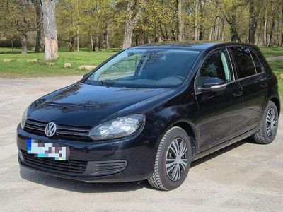 Gebraucht VW Golf VI Comfortline 122 PS (89 kW) 2009 Schwarz Kleinwagen