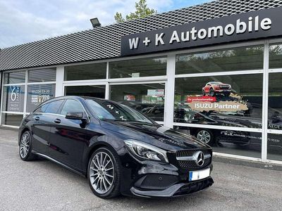 Kosmosschwarz metalliclack Gebraucht 2017 Mercedes CLA200 Shooting Brake AMG line Kombi | 23.490 € (Teuer)