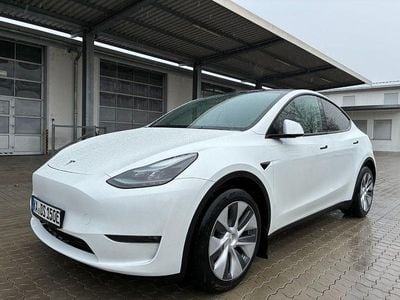 Gebraucht Tesla Model Y Long Range AWD 378 kW (514 PS) 2023 Weiß SUV