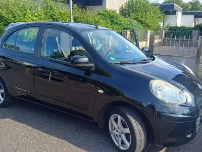 Gebraucht Nissan Micra Acenta 80 PS (58 kW) 2011 Schwarz Kleinwagen