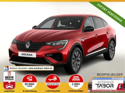 Nowe Renault Arkana Techno 140 KM (102 kW) 2025 Czerwony SUV