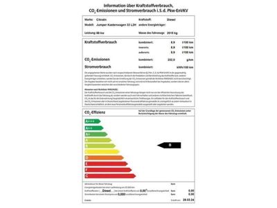 gebraucht Citroën Jumper Kastenwagen 33 L2H2 BlueHDi120