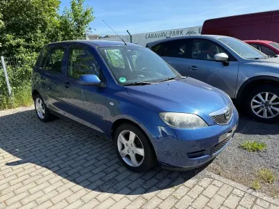 Gebraucht Mazda 2 Active 80 PS (58 kW) 2007 Blau Kleinwagen