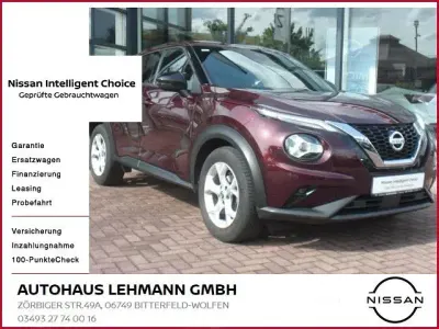 Gebraucht Nissan Juke N-Connecta 114 PS (83 kW) 2022 Burgundy SUV