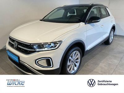 Second-hand VW T-Roc Style 150 CP (110 kW) 2024 Alb SUV