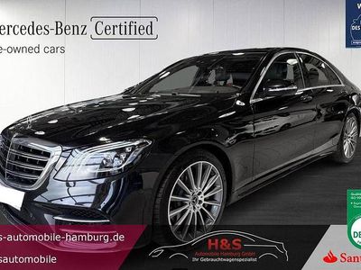 Obsidianschwarz lack Gebraucht 2019 Mercedes S400 Limousine | 63.900 €