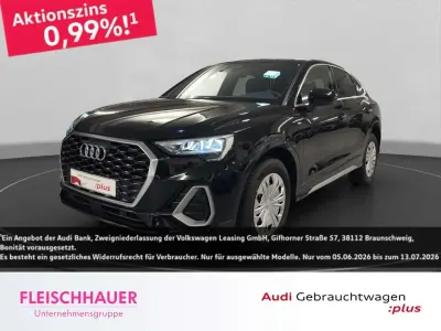 Gebraucht Audi Q3 Sportback S-Line 150 PS (110 kW) 2025 Schwarz SUV