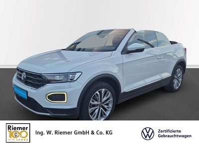 Gebraucht VW T-Roc Style 150 PS (110 kW) 2020 Weiss SUV