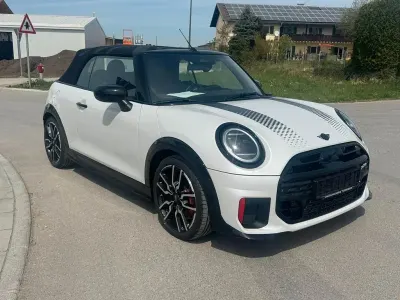 Ny Mini John Cooper Works Cabriolet 231 HK (169 kW) 2026 Vit Cab