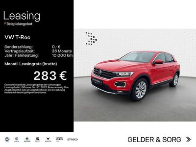 Rot Gebraucht 2021 VW T-Roc Sportline SUV | 20.990 € (Fairer Preis)