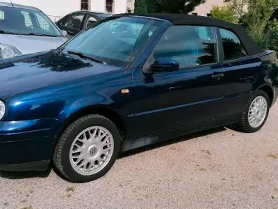 Gebraucht VW Golf Cabriolet 101 PS (74 kW) 1999 Blau Cabrio