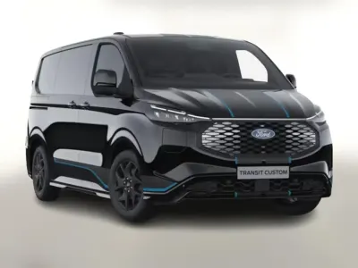 Neu Ford E-Transit Sport 160 kW (218 PS) 2026 Agate black metallic Van