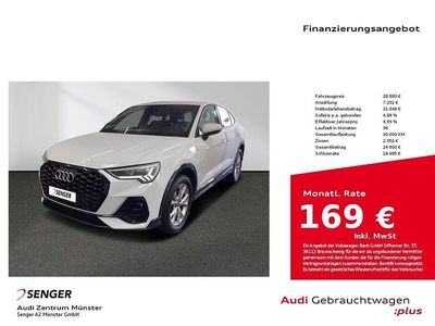 Gebraucht Audi Q3 Sportback S-Line 150 PS (110 kW) 2022 Ibisweiß SUV