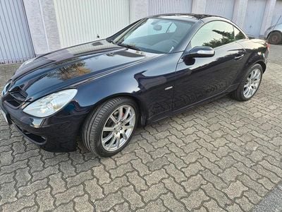 Gebraucht Mercedes SLK200 163 PS (119 kW) 2006 Blau Cabrio