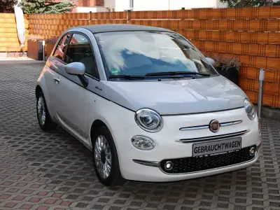 Używany Fiat 500C Dolcevita 69 KM (50 kW) 2021 Biały Kabriolet