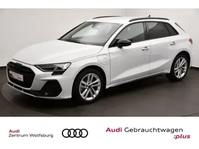 Brugt Audi A3 S-Line 204 HK (150 kW) 2025 Hvid Sedan
