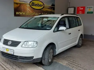 Gebraucht VW Touran Conceptline 102 PS (75 kW) 2005 Weiß Van / Kleinbus