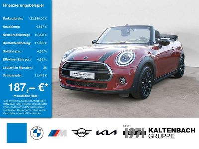 Usata Mini Cooper Cabriolet Pepper 136 CV (100 kW) 2020 Rosso Cabrio