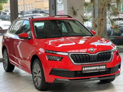 Gebraucht Skoda Kamiq Clever 90 PS (66 kW) 2021 Rot SUV