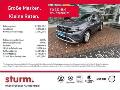 Nouă VW T-Cross Life 116 CP (85 kW) 2026 Gri SUV