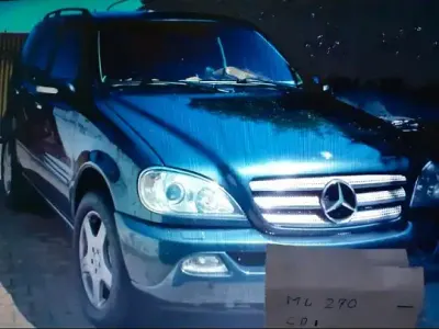 Gebraucht Mercedes ML270 2003 Schwarz SUV