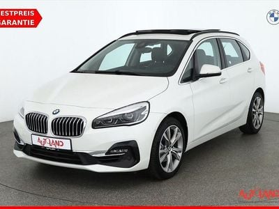 Gebraucht BMW 218 Active Tourer Luxury Line 140 PS (102 kW) 2019 Weiß Van / Kleinbus