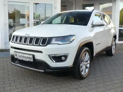 Gebraucht Jeep Compass Limited 190 PS (139 kW) 2020 Weiß SUV