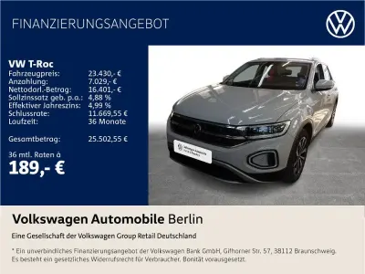 Gebraucht VW T-Roc Style 150 PS (110 kW) 2022 Ascotgrau SUV