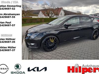 Gebraucht Seat Leon FR 125 PS (91 kW) 2016 Mitternachtsschwarz (metallic) Limousine