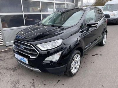 Gebraucht Ford Ecosport Titanium 125 PS (91 kW) 2022 Obsidianschwarz metallic SUV