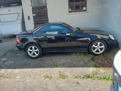 Gebraucht Mercedes SLK200 Edition 163 PS (119 kW) 2003 Schwarz Cabrio