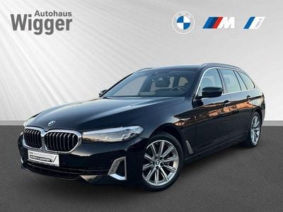 Gebraucht BMW 520 Luxury Line 190 PS (139 kW) 2022 Schwarz Kombi
