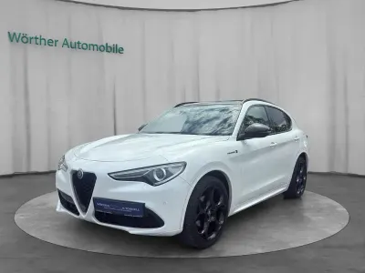 Gebraucht Alfa Romeo Stelvio Ti 209 PS (153 kW) 2021 Weiß SUV