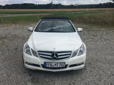 Gebraucht Mercedes E250 204 PS (150 kW) 2010 Weiß Cabrio
