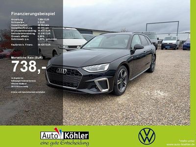 Gebraucht Audi A4 S-Line 163 PS (119 kW) 2024 Mythosschwarz Kombi