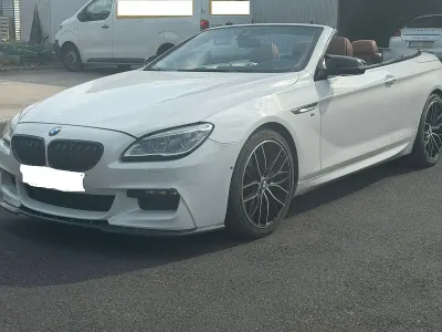 Gebraucht BMW 640 Cabriolet Comfort Edition 313 PS (230 kW) 2015 Weiß Cabrio