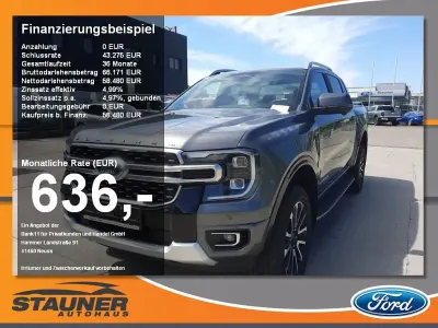 Neu Ford Ranger Platinum 241 PS (177 kW) 2026 Carbonizedgrey Pickup