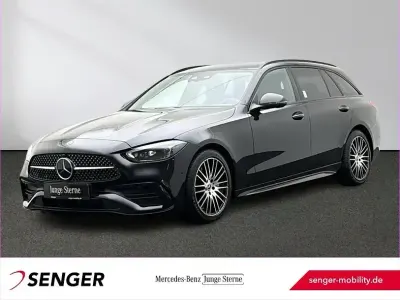 Gebraucht Mercedes C300 AMG 265 PS (194 kW) 2023 Unilack schwarz Kombi