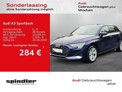 Gebraucht Audi A3 Advanced Plus 150 PS (110 kW) 2024 Navarrablau metallic Limousine