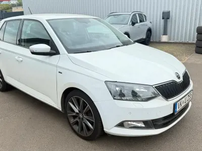 Gebraucht Skoda Fabia Drive 110 PS (80 kW) 2017 Moonweiss metallic Kleinwagen