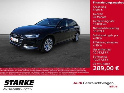 Usata Audi A4 Advanced Plus 163 CV (119 kW) 2023 Nero Station wagon