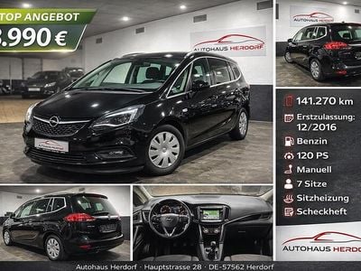Gebraucht Opel Zafira Business Innovation 120 PS (88 kW) 2016 Schwarz Van / Kleinbus