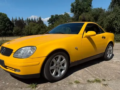 Gebraucht Mercedes SLK230 193 PS (141 kW) 1999 Gelb Cabrio