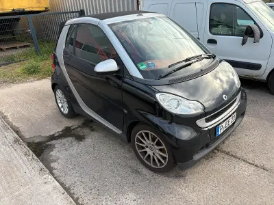 Usata Smart ForTwo Cabrio 70 CV (51 kW) 2008 Nero Cabrio