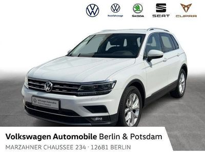 Pure white Gebraucht 2020 VW Tiguan Highline SUV | 28.830 € (Fairer Preis)