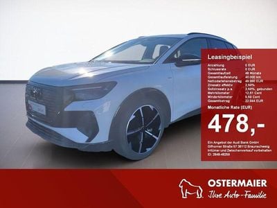 Gletscherweiß metallic Gebraucht 2025 Audi Q4 e-tron Ambiente SUV | 49.990 € (Teuer)