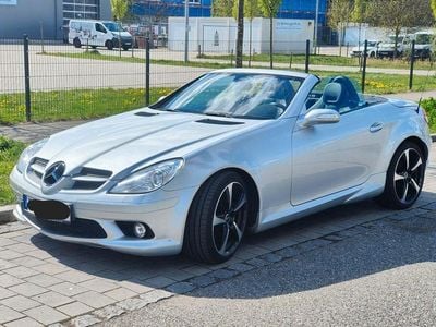 Usata Mercedes SLK350 AMG 272 CV (200 kW) 2005 Argento Cabrio